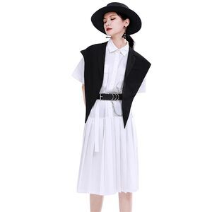 1396 Shoulder Suit Collar Shawl, Large Shrug Wrap, Detachable Fake Dickey